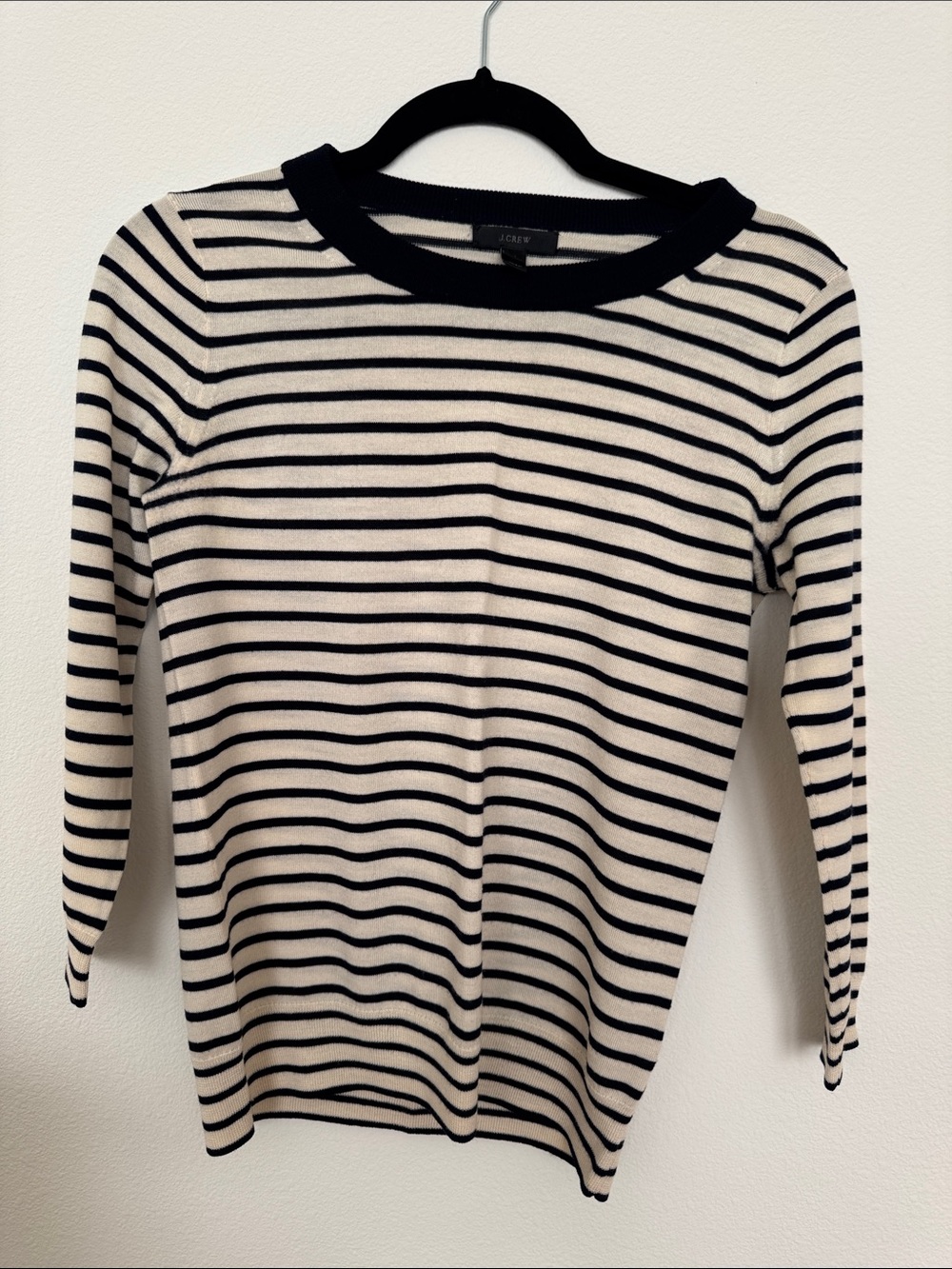 J. Crew Merino Wool Striped Sweater